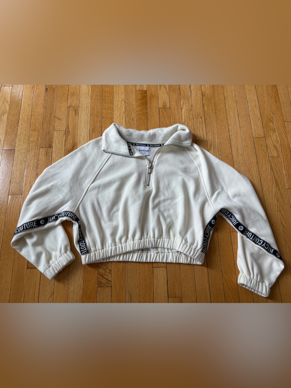 Juicy Couture Cropped Quarter-Zip
